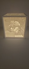 Image of Custom 4 Photo Lithophane Light Box – Personalized 3D Photo LED Lamp