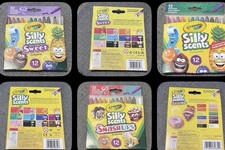 Crayola Silly Scents Twistables Scented Multicolor Crayons 12 Count 3 Varieties