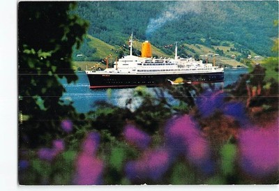 Postcard TS Bremen Ship