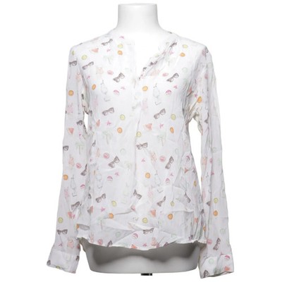 Frogbox, Bluse, Größe: 38, Weiß/Mehrfarbig, Viskose, Sonstiges, Damen #JzT