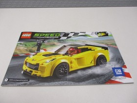 (AH 9) Lego 75870 SPEED CHAMPIONS Chevrolet Corvette Z06 with BA