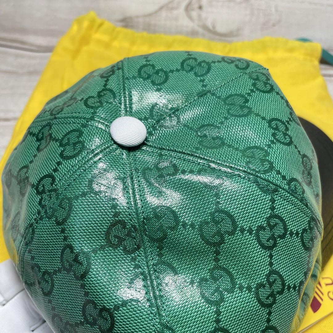 GUCCI Adidas Collaboration Cap Hat Green Green Limited Edition L