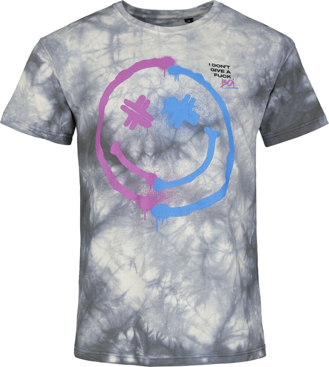 Футболка Electric Callboy с надписью Herren Fuck Boi weiß/grau Band-Товары, Группы