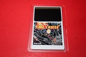 TIME CRUISE FOR TURBOGRAFX 16 TG-16 COMPLETE! BOX, CASE, INSTRUCTIONS, HUCARD!