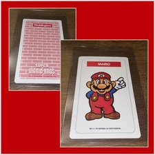 OFFICIAL LICENSED 🕹️VINTAGE 1992 NINTENDO CARD GAME SUPER MARIO PLAYING CARD
