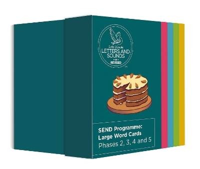 SEND Programme: Large Word Cards, Wandle Learning