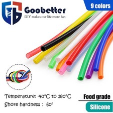 Silicone Vacuum Hose Pipe Tube Inner Diameter 2/3/4/5/6/8-14mm Water Air Coolant