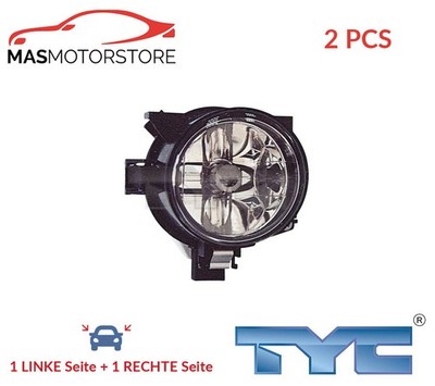 NEBELSCHEINWERFER PAAR SET TYC 19-5077-05-2 2PCS P FÜR VW LUPO