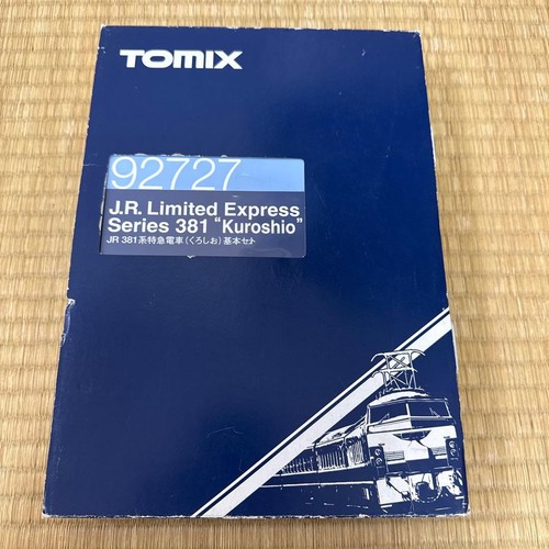 TOMIX JR 381 serie limitada tren expreso Kuroshio juego básico de adición 554054 | Condition: Used