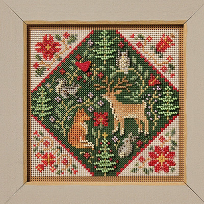 MILL HILL Buttons Beads Kit Counted Cross Stitch FOREST FOLK ART MH14-2632