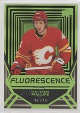 2021 Upper Deck Series 2 Fluorescence Green 13/15 Matthew Phillips #FL-38 11uw