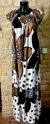 Designed & Made In Italy Ladies Pisa Floral Tiered Maxi Dress  1 Size 10-18