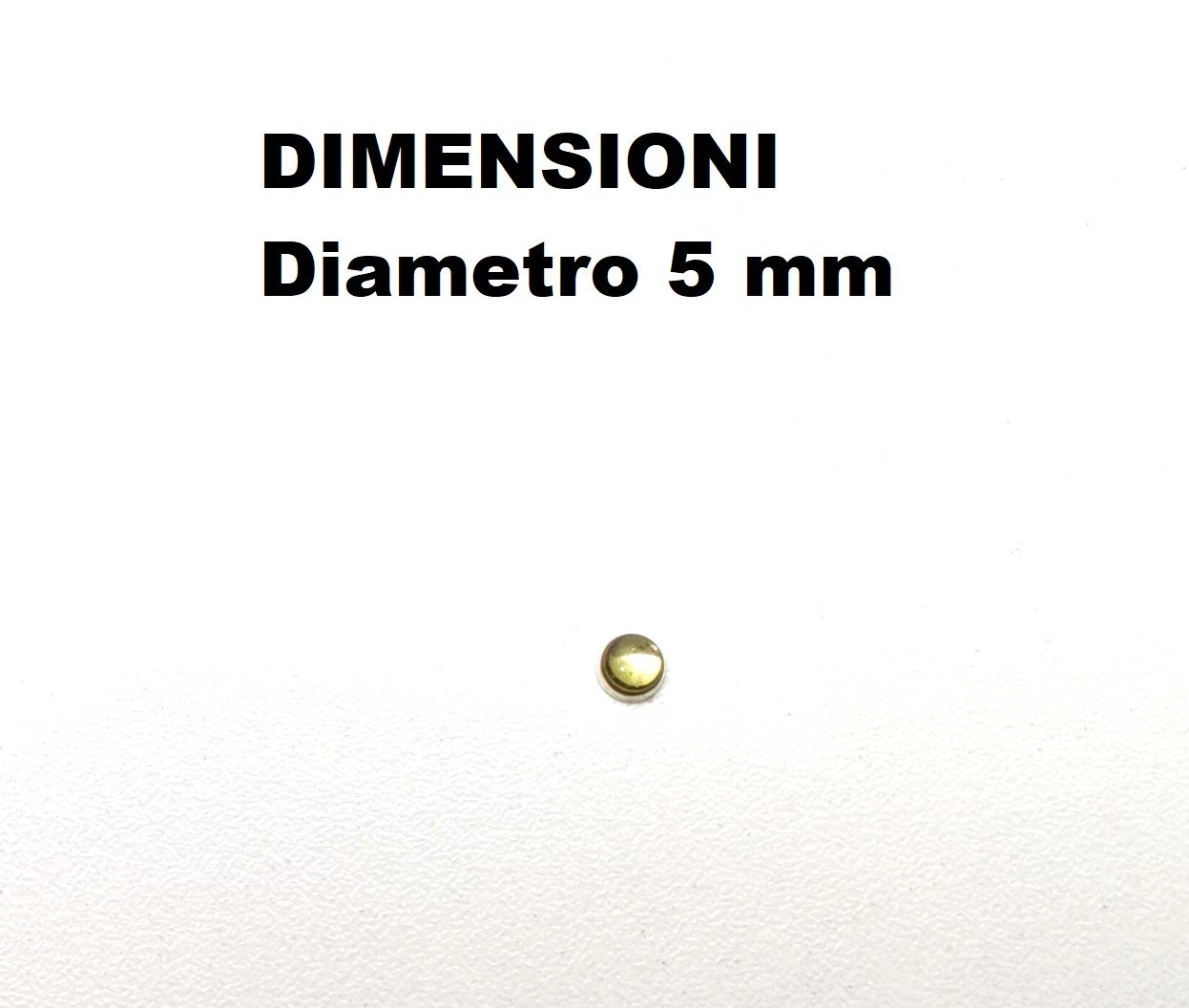 Kit 20 Luci Giallo / cromato modellismo in scala 1/43 1/24 1/18 diametro 5 mm foto 2