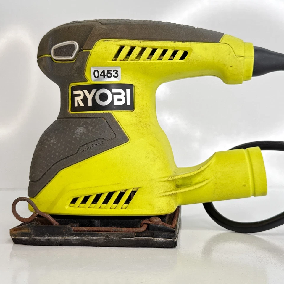 Lijadora de láminas con cable Ryobi S652DG 2 amperios lijadora orbital de 1/4" **PROBADA/FUNCIONANDO** Foto 2 de 4