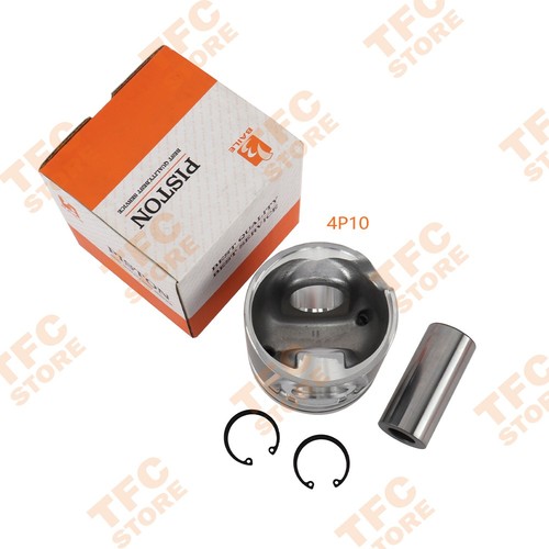 4P10 Piston Kit With Pin STD For Mitsubishi 4P10 Engine MK667225 QC000306 - Picture 6 of 6