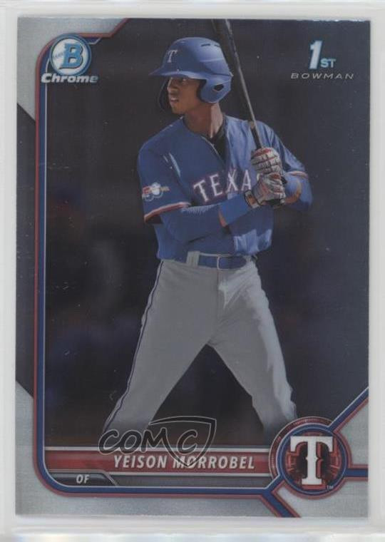 2022 Bowman Chrome Prospects Yeison Morrobel #BCP-200