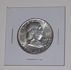 1949 P Ben Franklin US Half Dollar, AU 90% Silver Nice Coin