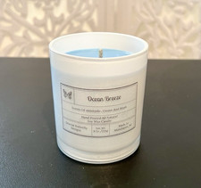 All Natural Soy Wax Spring  Summer Scented Candle - Ocean Breeze