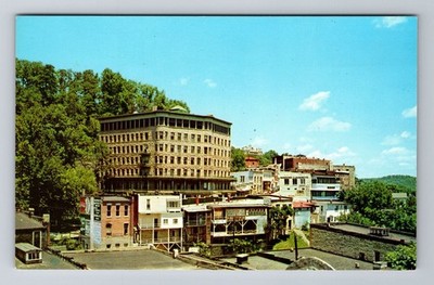 Eureka Springs AR-Arkansas, Basin Park Hotel, Advertising, Vintage Postcard