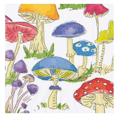 Woodland Leaves by Pamela Gladding Caspari Papiertisch Lunch Servietten 33 cm sq