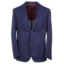 Stile Latino Napoli Tailored-Fit Woven Hopsack Wool Sport Coat 38R (Eu 48) NWT