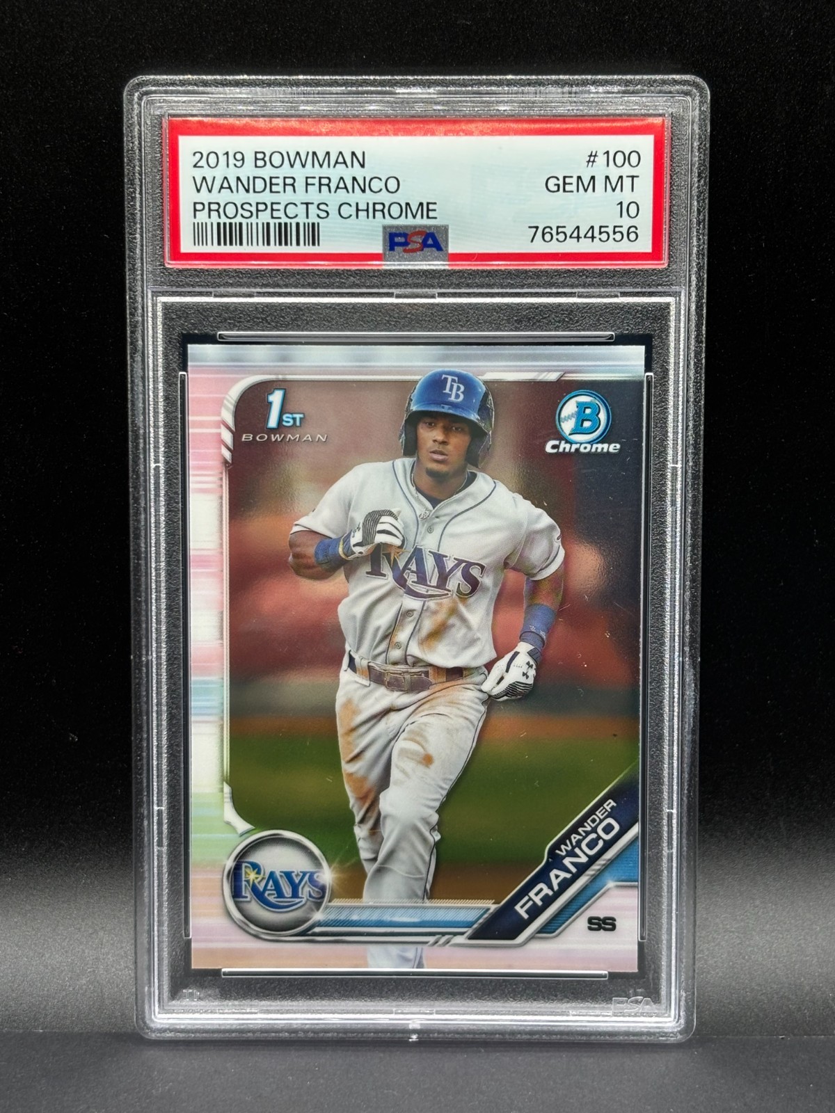 2019 Bowman Chrome Prospects #BCP100 Wander Franco PSA 10