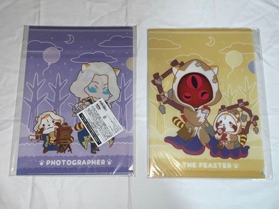 Identity V Rascal Collaboration Clear File Photographer, The Ripper, The King