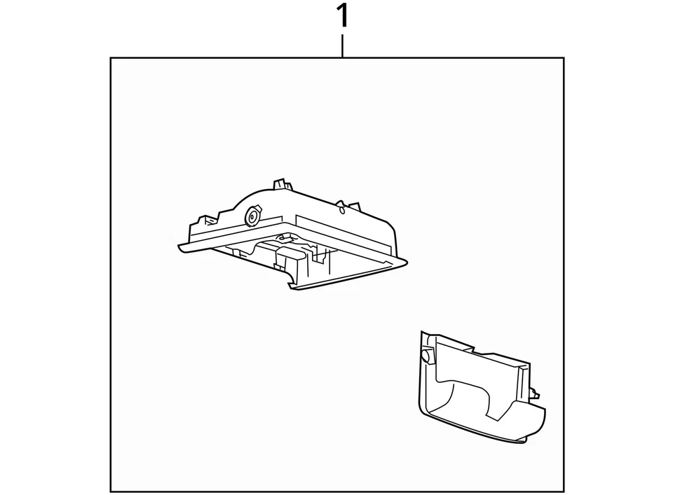 Ford Taurus X 2008-2008 consola central reposabrazos cubierta tapa negro UXFJO Foto 4 de 4