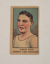 1921 HARRY GREB Boxing Champion W551 ROOKIE SPORTS STRIP CARD Boxer FIGHTER Rare