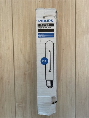 1x Philips MASTER SON-T PIA Plus 250W E E40 Hochdrucknatriumdampflampe Son  OVP!