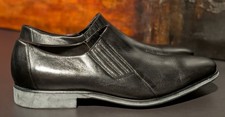 Bruno Magli Luciano Slip-On Leather Loafer in Black Men's Size 11.5 M