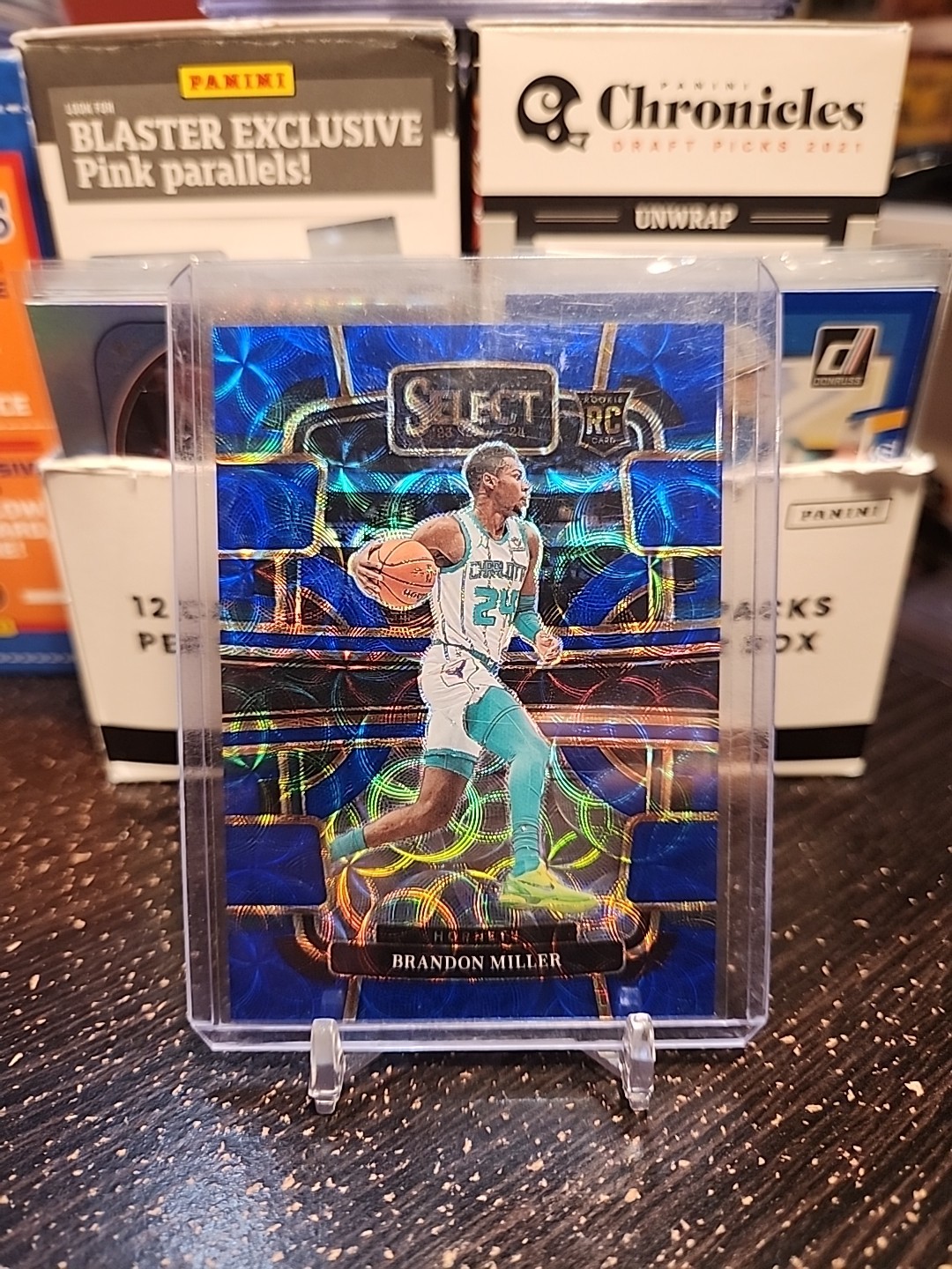 2023 Panini Select #80 Brandon Miller RC Blue Scope /249 CLT Hornets!