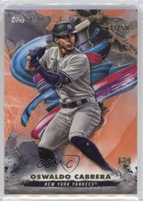 2023 Topps Inception Orange 33/50 Oswaldo Cabrera #81 1b75