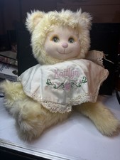 Vintage My Child Pet Yellow My Pet Cat Kitty Doll Mattel 1986 Tagged 290 0R2