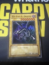Yu-Gi-Oh! TCG Red-Eyes Black Dragon Holo Rare Card SDJ-001