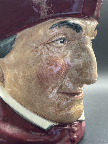 Royal Doulton The Cardinal Toby Jug Made in England - Picture 11 of 15
