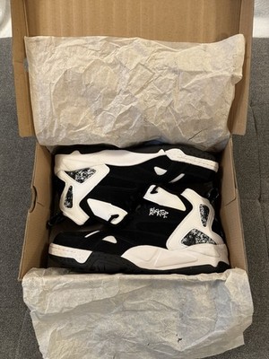 2014 Reebok Blacktop Boulevard black white size 11 Hexalite  