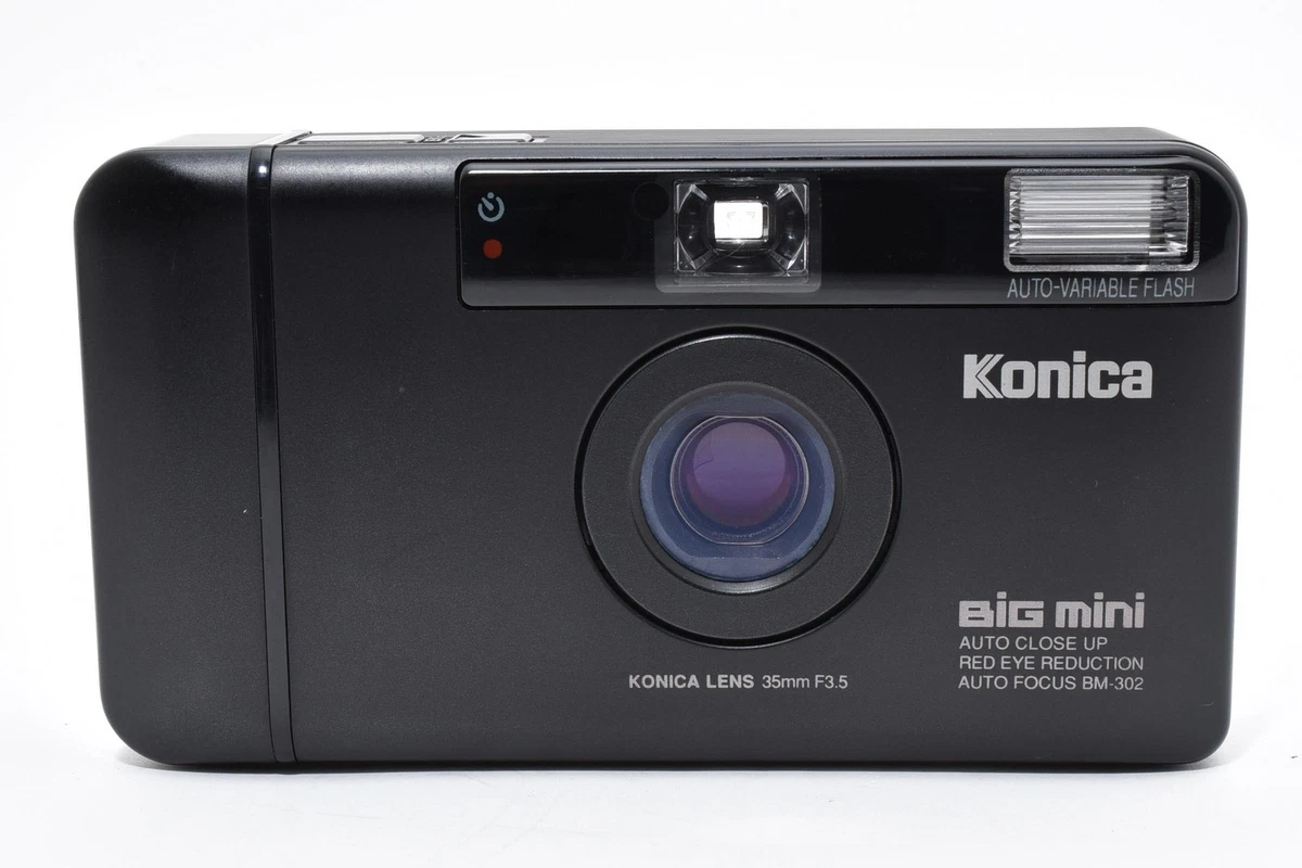 【美品】Konica Big Mini Standa コンパクトフィルムカメラ Konica BiGmini F』やっぱりコンパクトフィルムカメラは最高すぎる