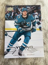 2025-26 UD Series 1 Cam Lund Young Guns #242 RC San Jose Sharks NHL