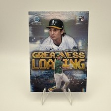 Jacob Wilson Rookie 2025 Bowman - Greatness Loading #GL-16 (RC)