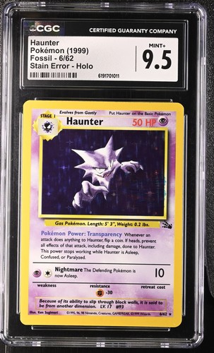 Haunter (Unlimited) graded CGC 9.5 for sale on eBay