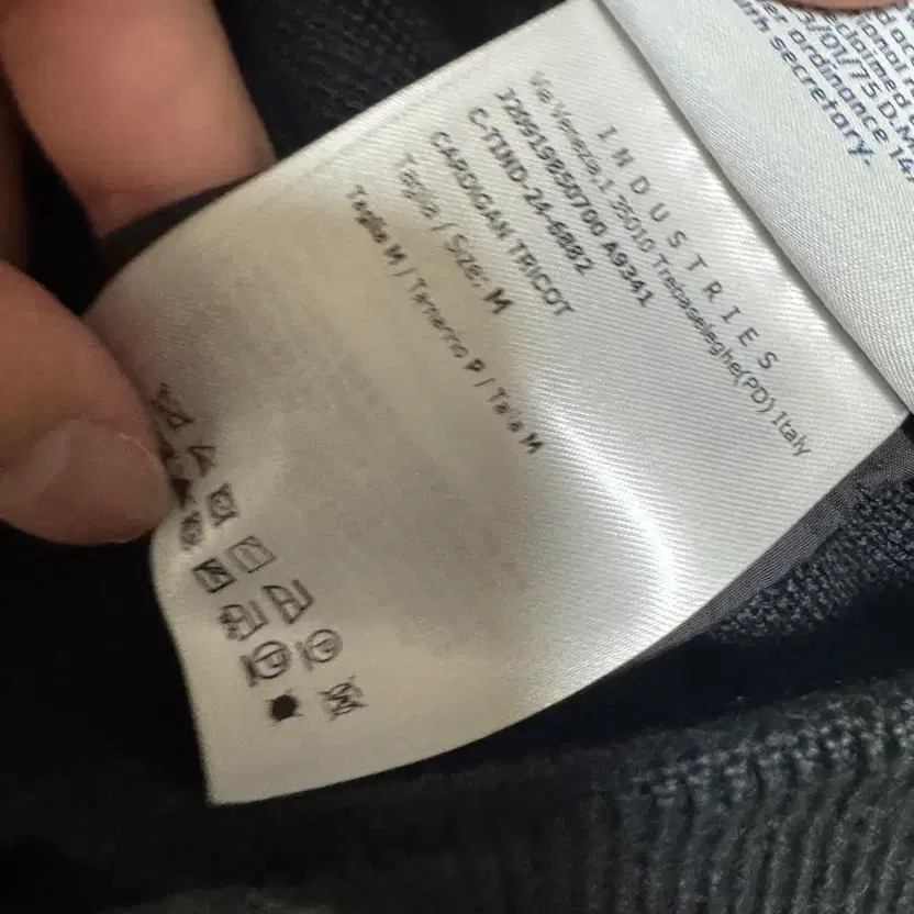 Moncler Kim Hyun Woo Knit Padded Black Jacket Men 24-25 Year Model