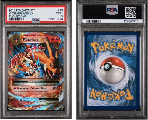 New ListingM Charizard EX 13/108 PSA 9 - Evolutions