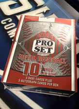 2026 Leaf Pro Set Metal Baseball Hobby Box | 5 AUTOS | Griffin Kurtz McGonigle?