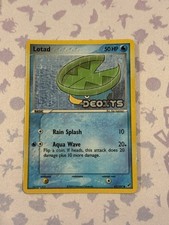 Lotad 63/107 Pokemon Deoxys Reverse Holo Stamped Lightly Played 2005 on eBay