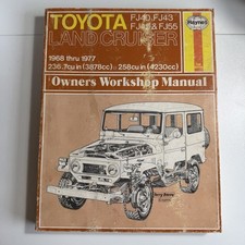 Toyota Land Cruiser Owners Workshop Manual 1968-1977 Toyota Land Cruiser Owners Workshop Manual 1968-1977