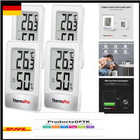 Thermopro TP49W-4 Digitales Raumthermometer Temperatur Luftfeuchtigkeit