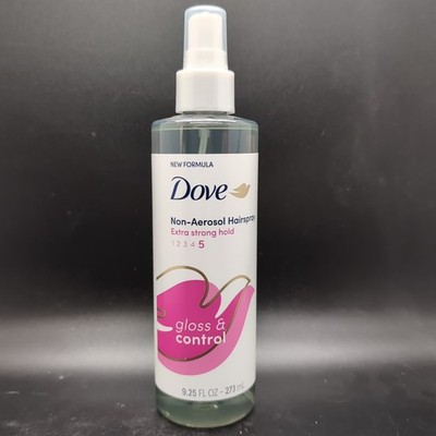 Dove Style+ Care Hairspray Level 5 Extra Hold Strong Non Aerosol 9.25oz NEW