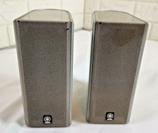 2 x Yamaha NX-230P Wired Surround Sound Satellite Speaker Silver 6-Ohms