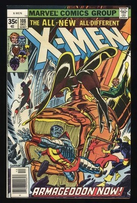 X-men #108 John Byrneアート アメコミリーフ X-Men #108 VF+ 8.5 1st John Byrne Art! Storm Appearance! Avengers